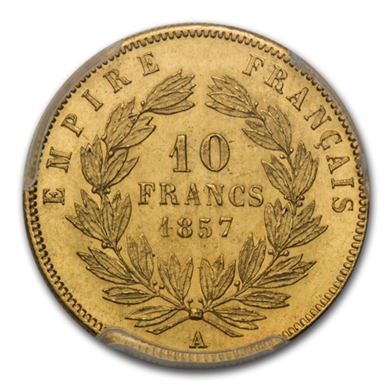 Buy 1857A France Gold 10 Francs