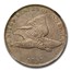 1857 Flying Eagle Cent AU-58 NGC