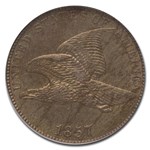 1857 Flying Eagle Cent AU-58 PCGS