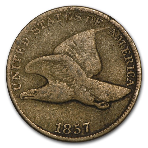 1857 Flying Eagle Cent Fine 1857 Flying Eagle Cent Fine
