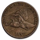 1857 Flying Eagle Cent MPD in Eagle XF