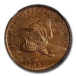 1857 Flying Eagle Cent MS-62 NGC