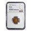 1857 Flying Eagle Cent MS-62 NGC