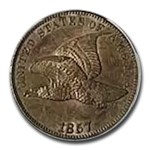 1857 Flying Eagle Cent MS-62 PCGS