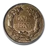 1857 Flying Eagle Cent MS-62 PCGS