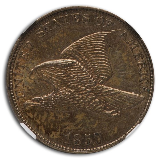 Buy 1857 Flying Eagle Cent MS-63 NGC | APMEX