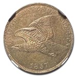 1857 Flying Eagle Cent MS-65 NGC