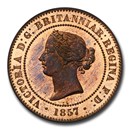 1857 Great Britain AE Pattern Ten Cents PR-65 PCGS (Red/Brown) 1857 Great Britain AE Pattern Ten Cents PR-65 PCGS (Red/Brown)