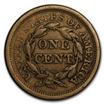 1857 Large Cent Lg Date XF
