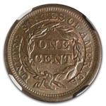 1857 Large Cent MS-66 NGC (Brown, Small Date)