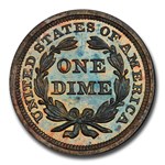 1857 Liberty Seated Dime PR-67 PCGS