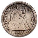 1857 Liberty Seated Dime VG