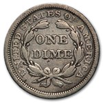 1857 Liberty Seated Dime XF
