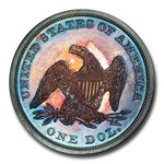 1857 Liberty Seated Dollar PR-65 PCGS CAC
