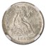 1857 Liberty Seated Half Dime MS-66+ NGC