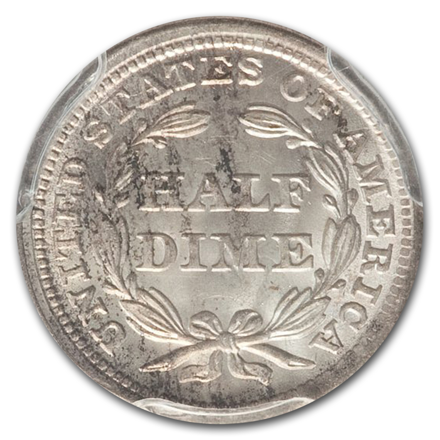 1857 (None) Phil Seated Liberty Half Dime Value - APMEX