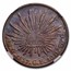 1857-Mo GF Mexico Silver 8 Reales MS-61 NGC