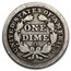 1857-O Liberty Seated Dime VF