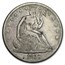 1857-O Liberty Seated Half Dollar VF