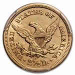1857-S $2.50 Liberty Gold Quarter Eagle XF-45 PCGS