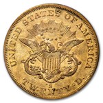 1857-S $20 Liberty Gold Double Eagle XF-45 PCGS