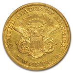 1858 $20 Liberty Gold Double Eagle XF-45 PCGS