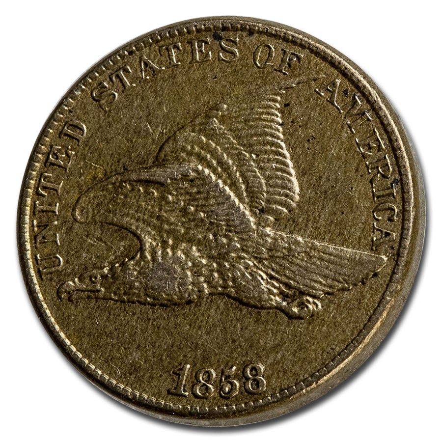 Buy 1858 Flying Eagle Cent Large Letters AU | APMEX