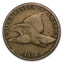 1858 Flying Eagle Cent Large Letters VG