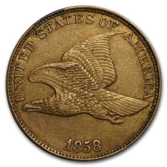 Buy 1858 Flying Eagle Cent Large Letters XF | APMEX