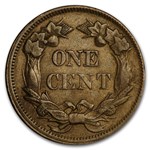 1858 Flying Eagle Cent Small Letters AU