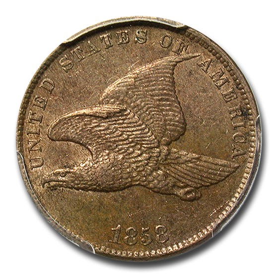 Buy 1858 Flying Eagle Cent Small Letters XF45 PCGS APMEX