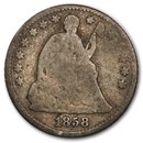 1858 Liberty Seated Half Dime Good