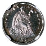 1858 Liberty Seated Half Dime PF-65 Cameo NGC