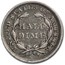 1858 Liberty Seated Half Dime XF