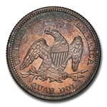 1858 Liberty Seated Silver Quarter PF-66 Cameo NGC