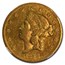 1858-O $20 Liberty Gold Double Eagle AU-55 NGC
