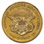 1858-O $20 Liberty Gold Double Eagle AU-58 NGC