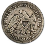 1858-O Liberty Seated Half Dollar Good