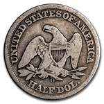1858-O Liberty Seated Half Dollar VG