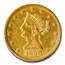 1858-S $10 Liberty Gold Eagle AU-58 PCGS