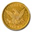 1858-S $10 Liberty Gold Eagle AU-58 PCGS