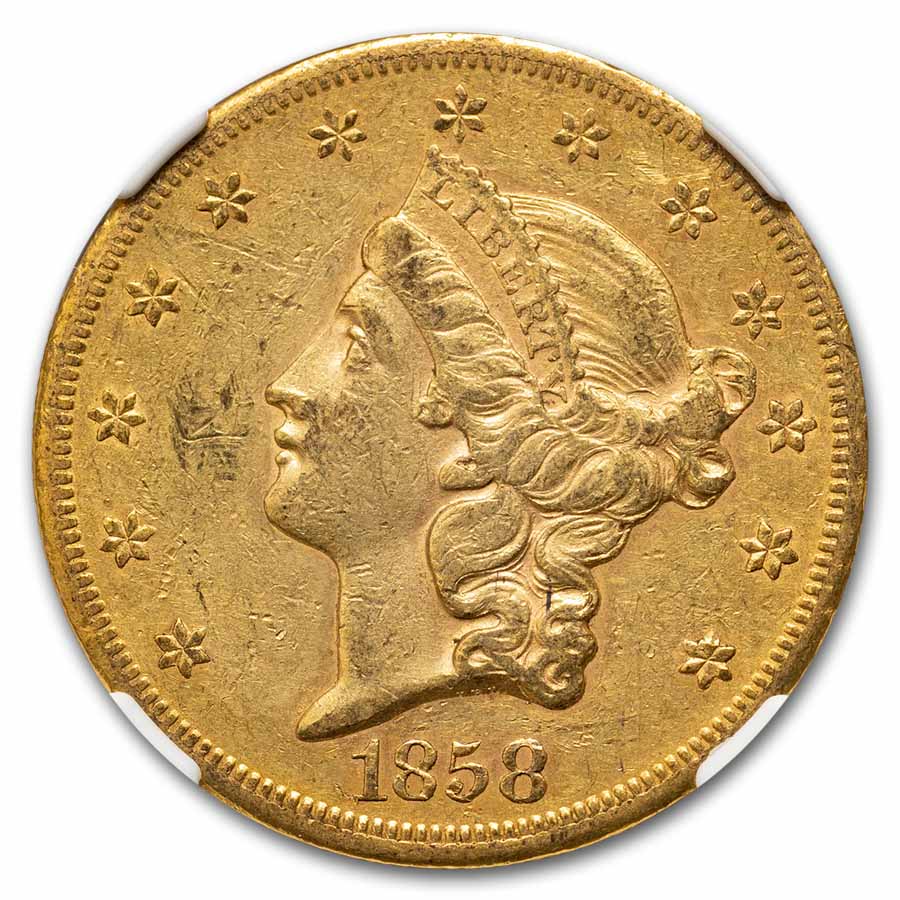 1858 S Liberty Head Double Eagle Value - APMEX