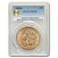 1858-S $20 Liberty Gold Double Eagle MS-60 PCGS