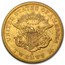 1858-S $20 Liberty Gold Double Eagle XF