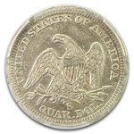 1858-S Liberty Seated Quarter VF-35 PCGS