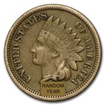 1859-1864 Indian Head Cents Copper-Nickel Avg Circ