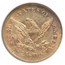 1859 $2.50 Liberty Gold Quarter Eagle AU-55 NGC (Type-I)