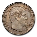 1859 Danish West Indies Silver 3 Cents MS-63 PCGS