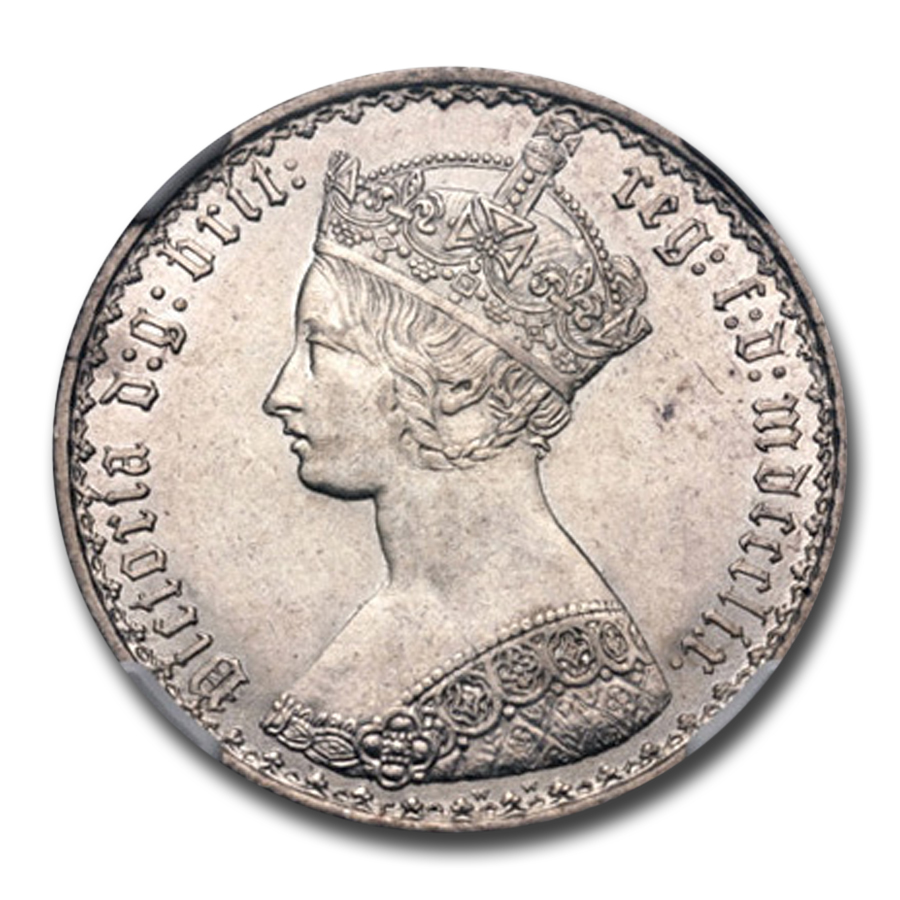 Buy 1859 Great Britain Silver Florin Victoria MS-62 NGC | APMEX