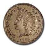 1859 Indian Head Cent AU-50 PCGS